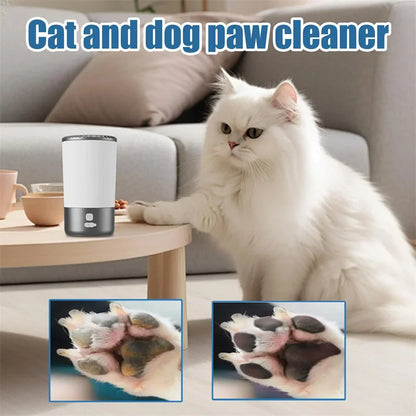 Limpiapatas Automático para Perros y Gatos (Dispensador Portátil Recargable por USB-C)