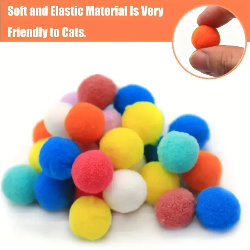 Juguete Interactivo Colgante para Gatos – Cuerda Ajustable con Gusanos de Peluche para Puerta