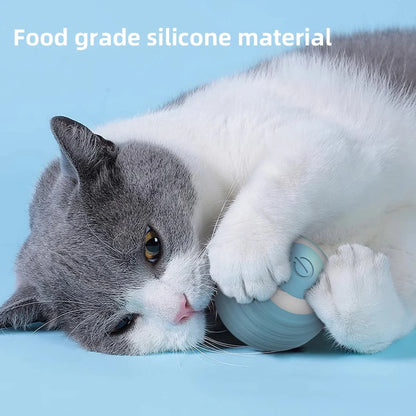 Pelota Interactiva Inteligente para Gatos – Juguete Electrónico con Movimiento Automático