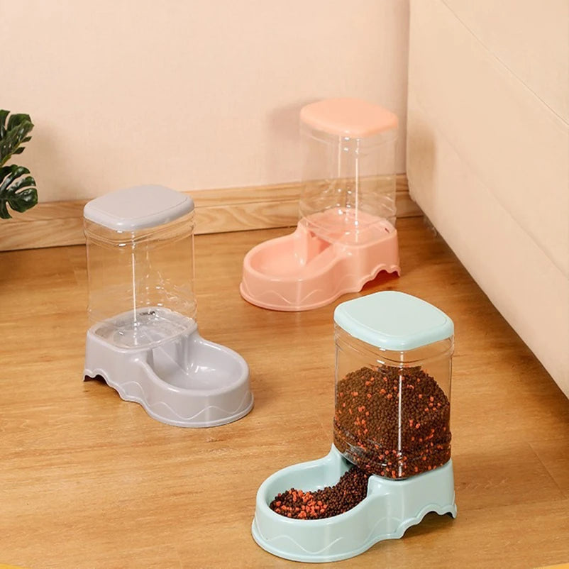 Comedero y Bebedero Automático para Gatos y Perros (Gran Capacidad 3.8L)