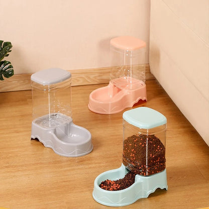 Comedero y Bebedero Automático para Gatos y Perros (Gran Capacidad 3.8L)