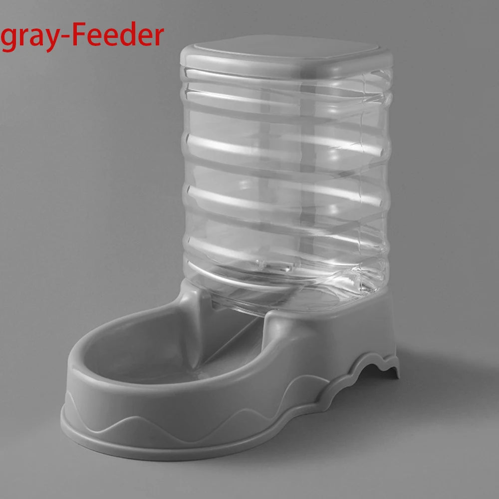 Comedero o Bebedero Automático por Gravedad para Perros y Gatos (3.8L)