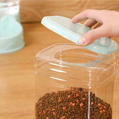 Comedero y Bebedero Automático para Gatos y Perros (Gran Capacidad 3.8L)