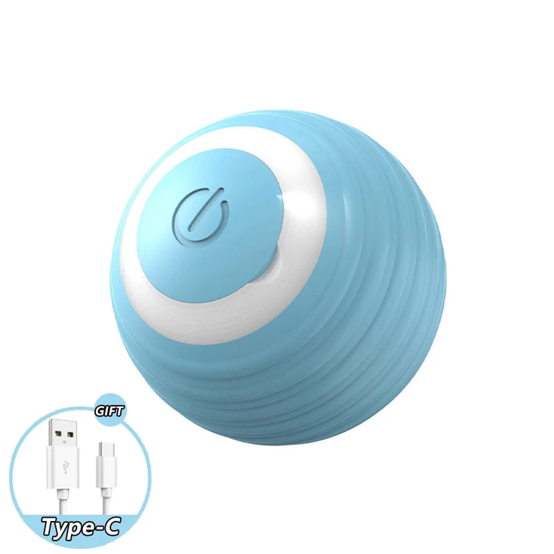 Pelota Interactiva Inteligente para Gatos – Juguete Electrónico con Movimiento Automático
