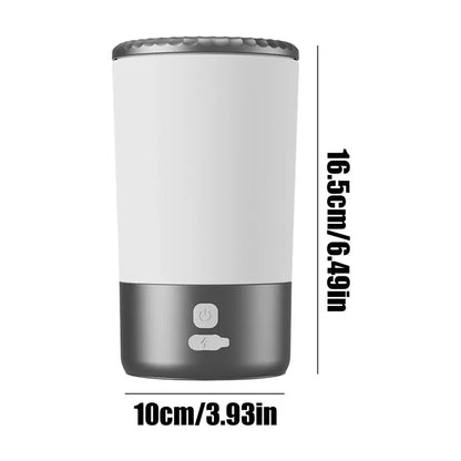 Limpiapatas Automático para Perros y Gatos (Dispensador Portátil Recargable por USB-C)